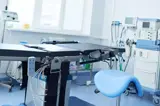 Sterilized equipment in a clinic