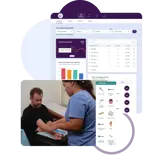 SIMTICS perform venipuncture simulation and the instructor dashboard