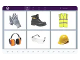 SimTutor Author simulation to select the correct PPE