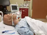 practising suctioning procedures during respiratory care